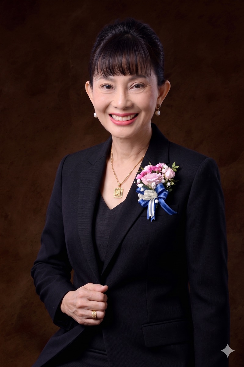 Portrait of Rachada Satthapong, Founder & Chairman of Global Plus Intertainment Agency